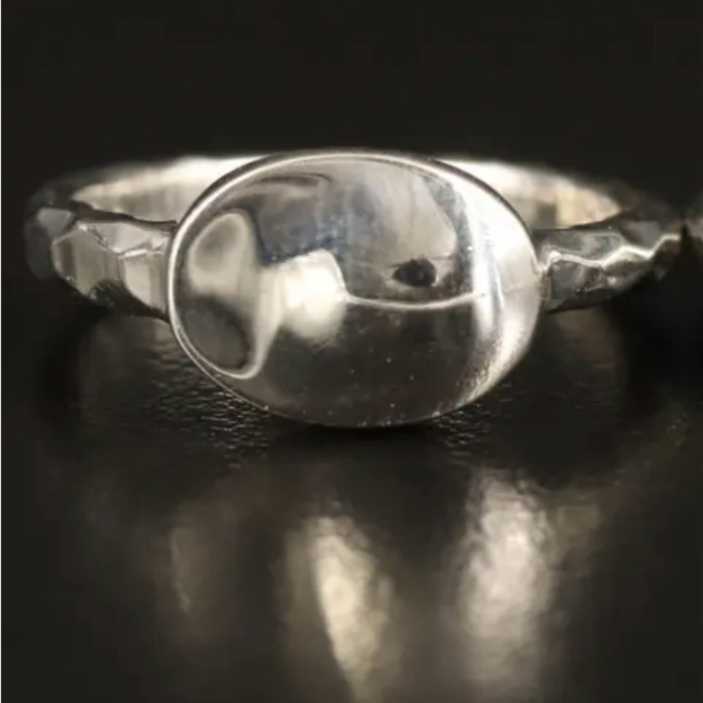 Michael Dawkins sterling silver designer Unisex ring